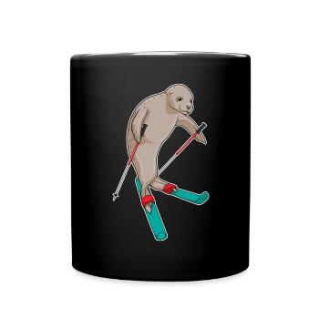 Sauteur à ski Seal Ski - Mug uni - noir - Devant