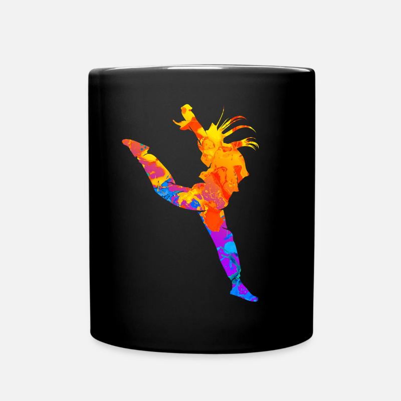 Break Dance Hip Hop Tanzen Tänzer - Tasse einfarbig - Schwarz