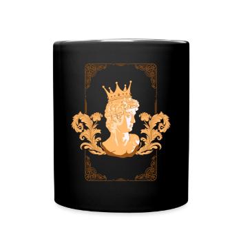 Statue esthétique baroque de David Dark Academia - Mug uni - noir - Devant