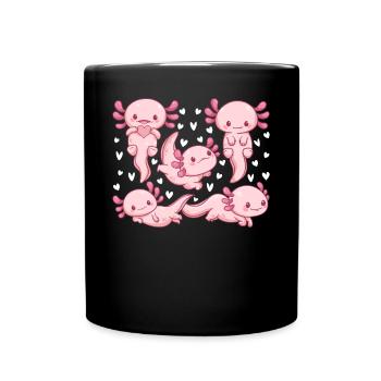 Axolotl Lover - Kawaii Axolotl Mignon Axolotls - Mug uni - noir - Devant