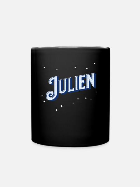 Nom Julien personnalisé - Mug uni - noir