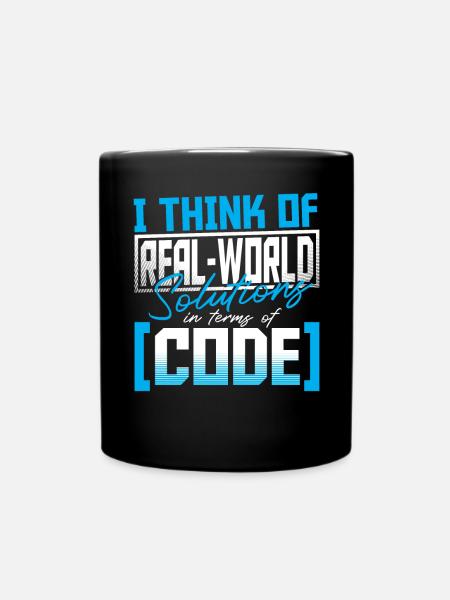 Développeur de logiciels Javascript - Mug uni - noir