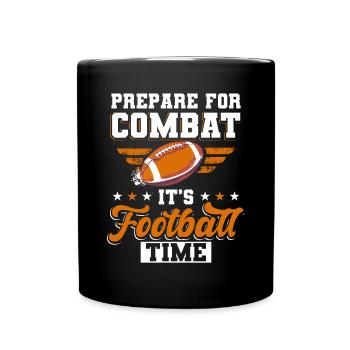 Sportspieler Trainer Ballspielfanatiker - Tasse einfarbig - Schwarz - Vorne
