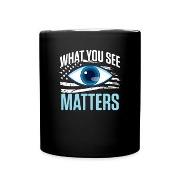 Ophthalmologist Optometrist Ophthalmologist - Full Colour Mug - black - Front