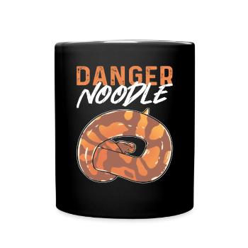 Dangerous noodle. Herpetologists. Royal - Full Colour Mug - black - Front
