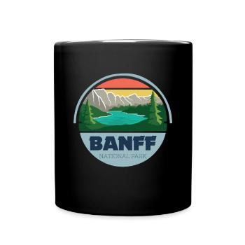 Parc national Banff Grizzly Bear Lake Louise Canada C - Mug uni - noir - Devant