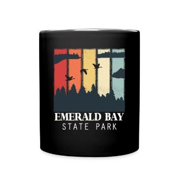 Emerald Bay Nevada Lake Tahoe California Staatspa - Full Colour Mug - black - Front
