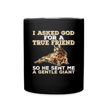 Maine Coon Chat - Mug uni - noir - Devant