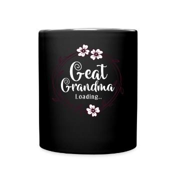 Arrière-grand-mère Grand-mère Arrière-grands-parents Grand-mère - Mug uni - noir - Devant
