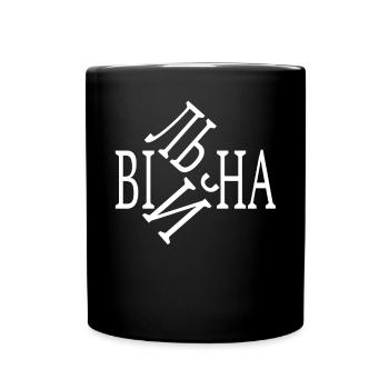 Ukrainian quote Freedom Power Ukraine - Full Colour Mug - black - Front
