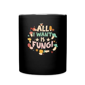 Champignons Mycologie Morilles Champignons Champignons Chuchoteurs de champignons - Mug uni - noir - Devant