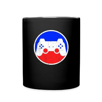 Logo de jeu - Mug uni - noir - Devant