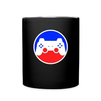 Logo de jeu - Mug uni - noir - Devant