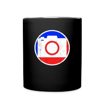Logo de la photographie - Mug uni - noir - Devant