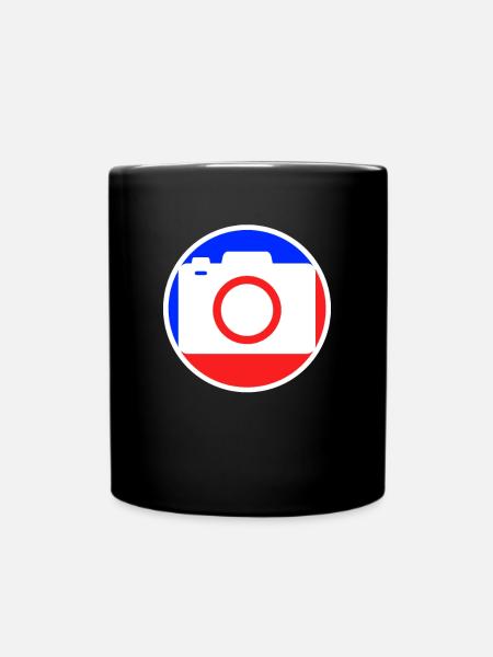 Fotografie Logo - Tasse einfarbig - Schwarz