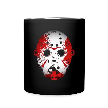 Halloween Horror Mask Killer - Mug uni - noir - Devant