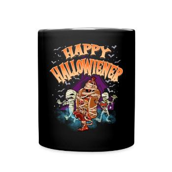Joyeux Bonjour Maman Viennoise Costume Drôle Viennois - Mug uni - noir - Devant