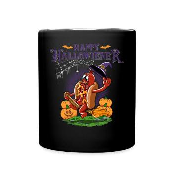 Happy Hello Viennese Costume de Sorcière Drôle de Viennois - Mug uni - noir - Devant