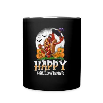 Happy Hello Viennese Costume de Sorcière Drôle de Viennois - Mug uni - noir - Devant