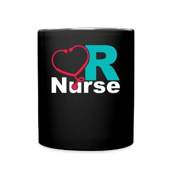 Surgical Nurse - Full Colour Mug - black - Front