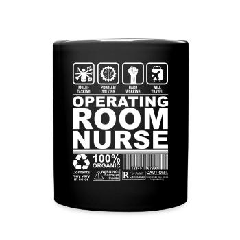 Surgical Nurse - Full Colour Mug - black - Front