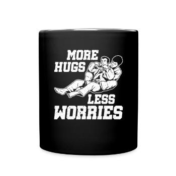 BJJ Jiu-Jitsu Brésilien - Mug uni - noir - Devant