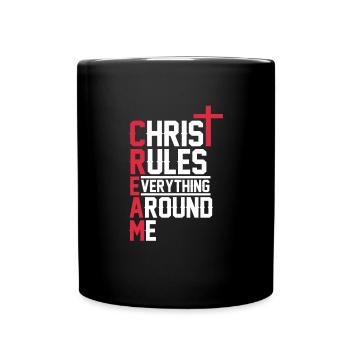 Hip Hop Rap Musik Rapper Hiphop Geschenk - Tasse einfarbig - Schwarz - Vorne