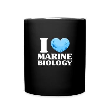 Marine biology - Full Colour Mug - black - Front