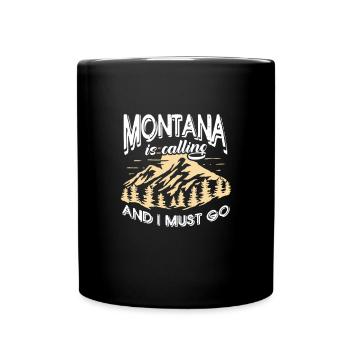 Montana - Mug uni - noir - Devant