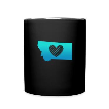 Montana - Mug uni - noir - Devant