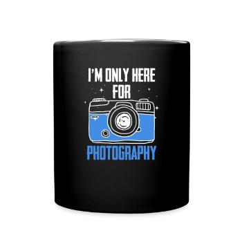 Caméra spatiale d’astrophotographie - Mug uni - noir - Devant