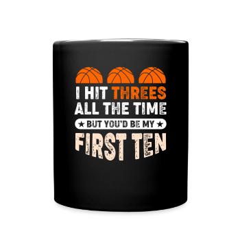 Basketball Sports Game - Full Colour Mug - black - Front