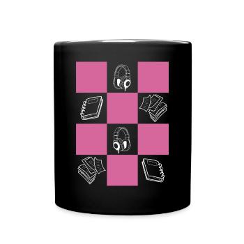 Downtown Girl Esthétique Coquette Pastel Danoise - Mug uni - noir - Devant