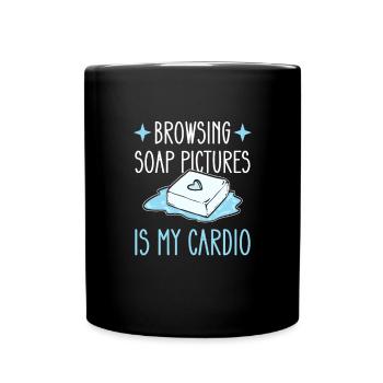 Parcourir Soap Pictures est à moi - Mug uni - noir - Devant