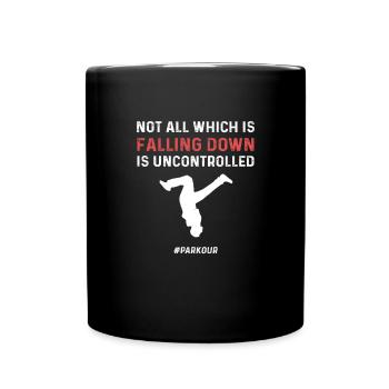 Tout ce qui tombe n’est pas - Mug uni - noir - Devant