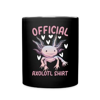 Axolotl Official Axolotl Shirt Axolotl Kawaii Axol - Tasse einfarbig - Schwarz - Vorne