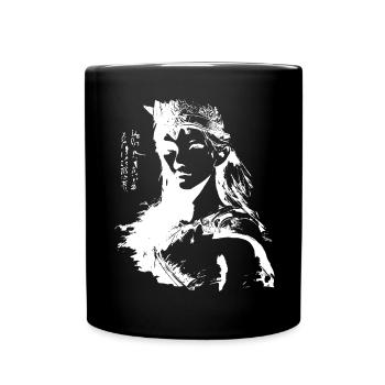 Fille fantôme Princesse Guerrière - Mug uni - noir - Devant