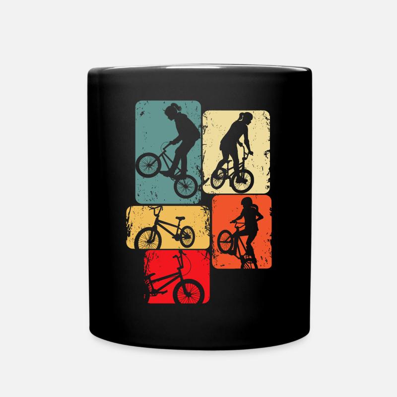 BMX Mädchen Bike Kinder - Tasse einfarbig - Schwarz