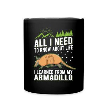 Tatou disant tatou - Mug uni - noir - Devant