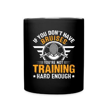 Bestes Team Fechten Lebensstil Kampfsportarten - Tasse einfarbig - Schwarz - Vorne