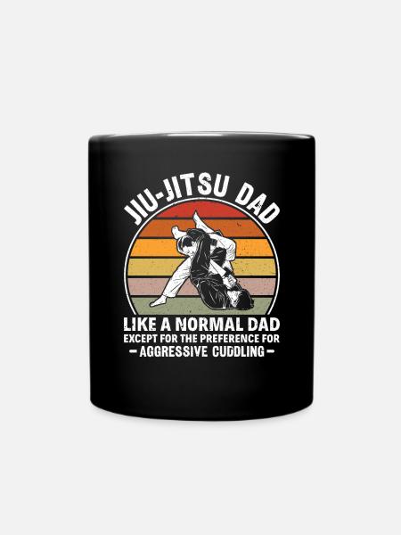 BJJ Brazilian Jiu-Jitsu - Tasse einfarbig - Schwarz