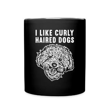 Bichon Frisé Propriétaire Chiens Cadeau - Mug uni - noir - Devant