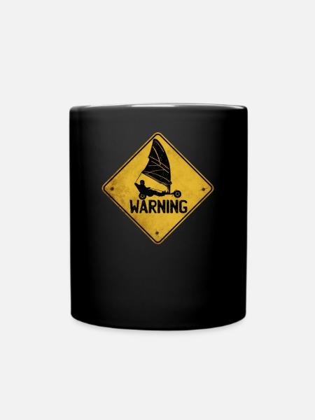 Plage Voile Windracer Land Sailers Land Sailors - Mug uni - noir