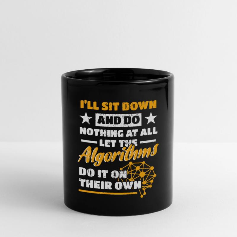 Algorithms Computer Programmer Robot Engineer Full Colour Mug