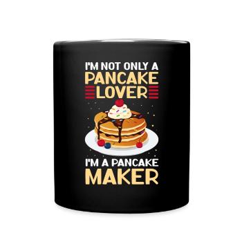 Pancakes Pancake Pancake Gift - Full Colour Mug - black - Front