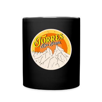 Chile Torres del Paine Nationalpark Eisbergwanderu - Mug uni - noir - Devant