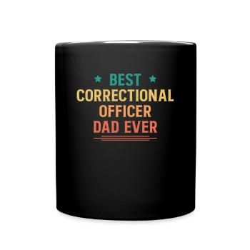 Meilleure chemise d’agent correctionnel de tous les temps - Mug uni - noir - Devant