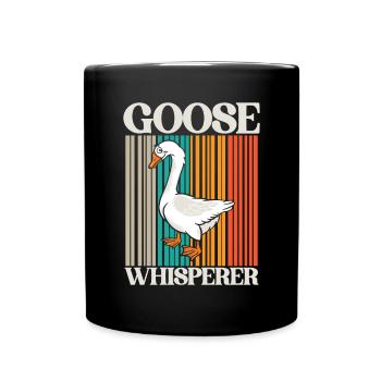 Goose Whisperer - Full Colour Mug - black - Front
