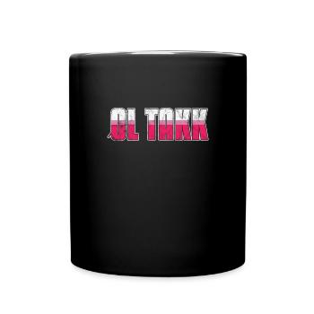 Norwegen Skandinavien Norge Norweger Geschenk - Tasse einfarbig - Schwarz - Vorne