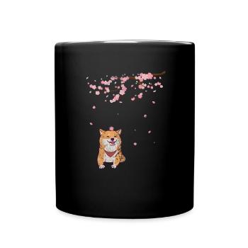 Shiba Inu Dog Dog Lover Dog Race Cadeau - Mug uni - noir - Devant